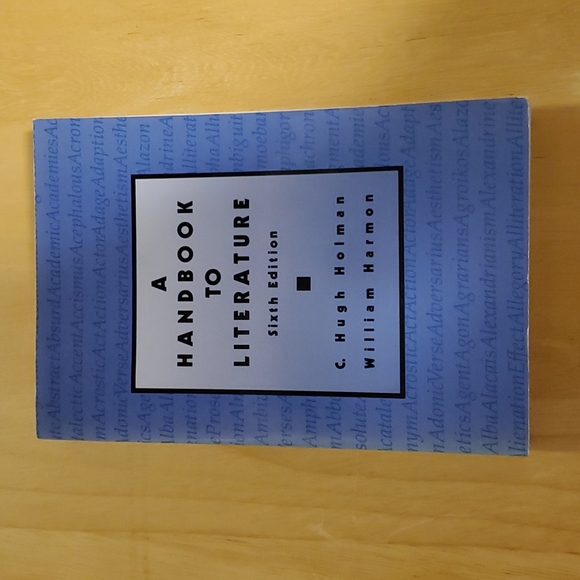 A Handbook to Literature Sixth Edition by C. Hughes Holman and William Harmon - Picture 1 of 2